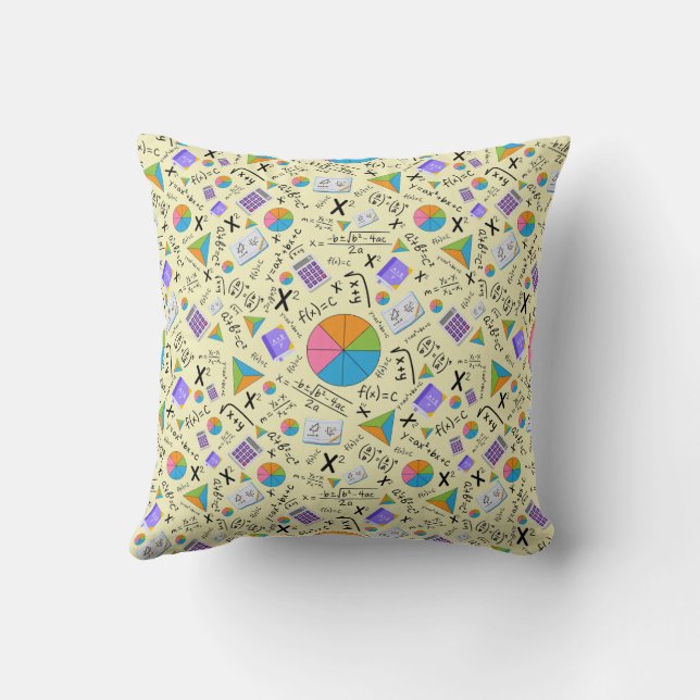 Algebraic Pattern Cushion (Back)