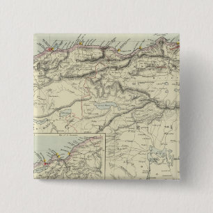 Algeria 15 Cm Square Badge