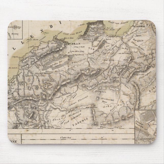 Algeria 2 mouse mat (Front)