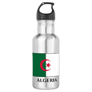 Algeria (Algerian) Flag 532 Ml Water Bottle