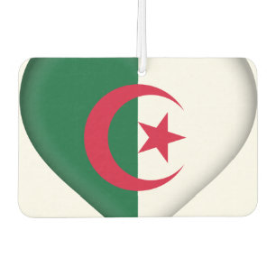 Algeria (Algerian) Flag Car Air Freshener