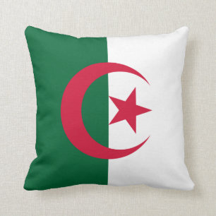 Algeria (Algerian) Flag Cushion