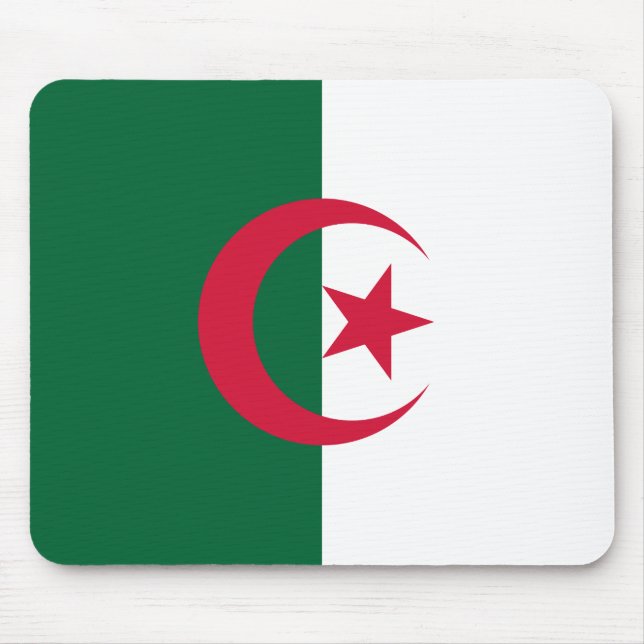 Algeria (Algerian) Flag Mouse Mat (Front)