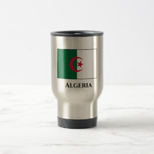 Algeria (Algerian) Flag Travel Mug