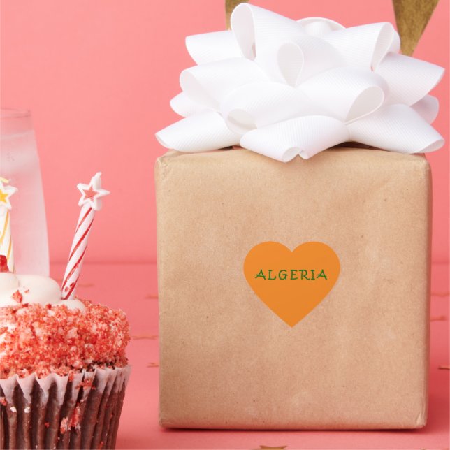 Algeria, algerian heart sticker (Party)