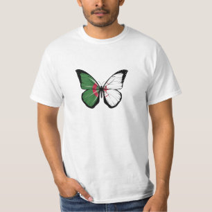 Algeria Butterfly Flag T-Shirt