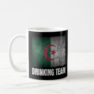 Algeria Drinking Team Graphic for Men Funny Algeri Coffee Mug