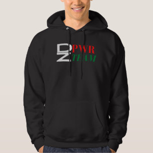 Algeria DZ Power Algeria Flag Colours DZ Team Hoodie