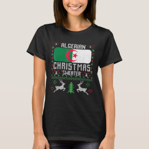 Algeria Flag Algerian Christmas Sweater
