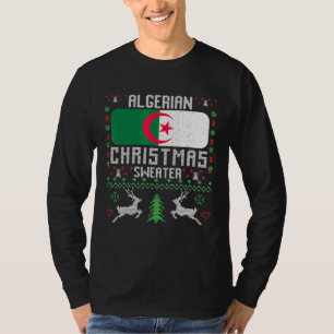 Algeria Flag Algerian Christmas Sweater