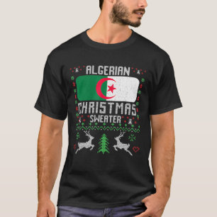 Algeria Flag Algerian Christmas Sweater