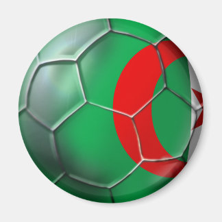 Algeria flag Algerian soccer ball gifts Magnet
