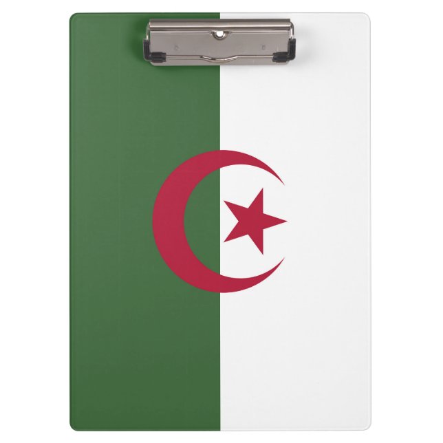 Algeria flag clipboard (Front)