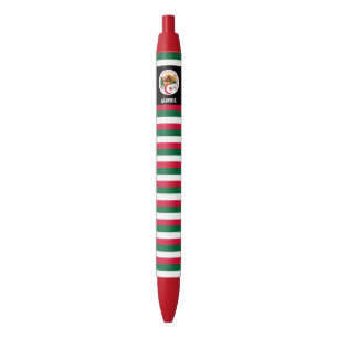 Algeria Flag Cute Patriotic Black Ink Pen