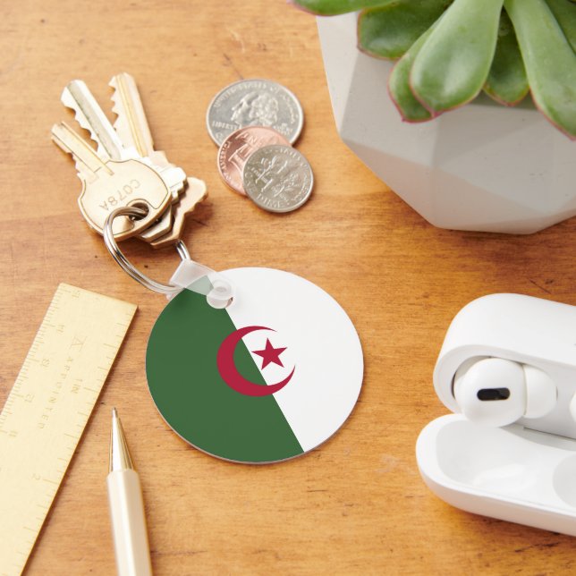 Algeria flag key ring (Desk)