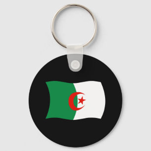 Algeria Flag Keychain