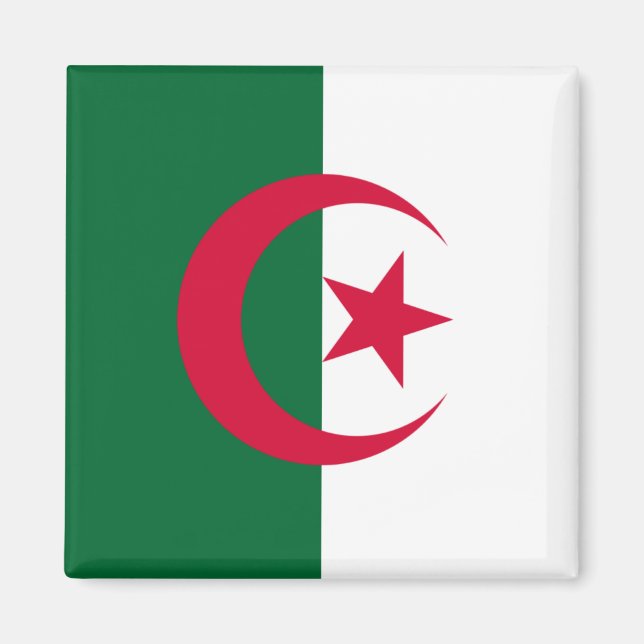 Algeria Flag Magnet (Front)