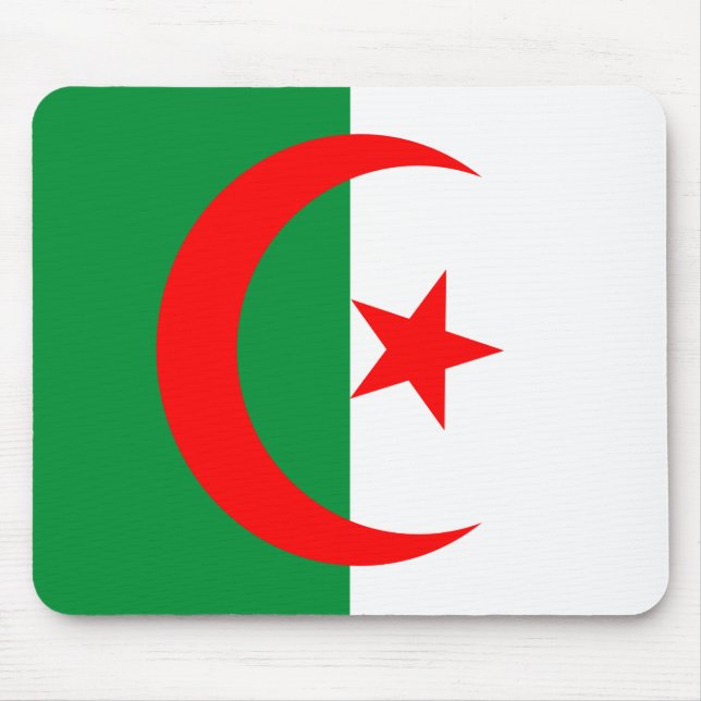 algeria flag mousepad (Front)