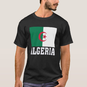 Algeria Flag Patriotic National Roots Souvenir T-Shirt