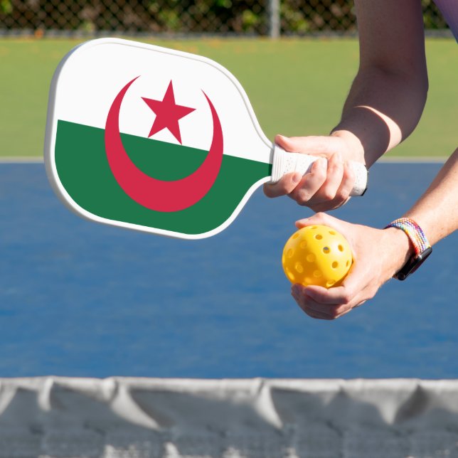 Algeria Flag Pickleball Paddle (Insitu)