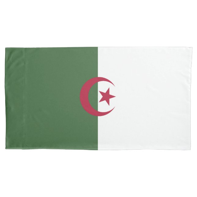 Algeria flag pillowcase (Front)