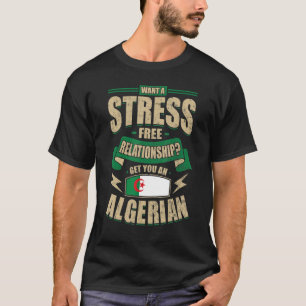 Algeria Flag Proud Algerians Men & Women T-Shirt