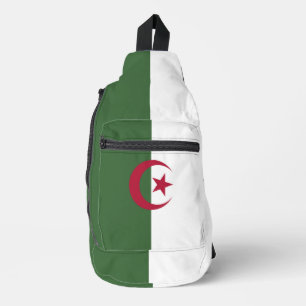 Algeria flag sling bag