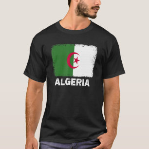 Algeria Flag Support Algerian People Women Men T-Shirt