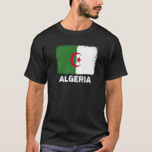 Algeria Flag Support Algerian People Women Men T-Shirt