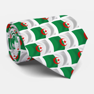 Algeria Flag Tie