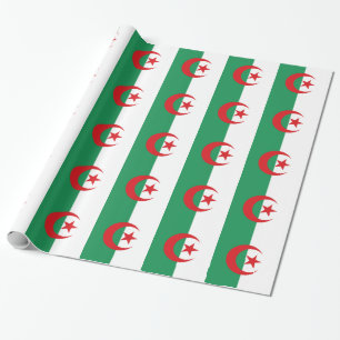 Algeria Flag Wrapping Paper
