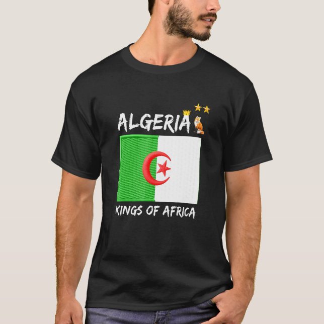 Algeria Football Fans T-Shirt (Front)