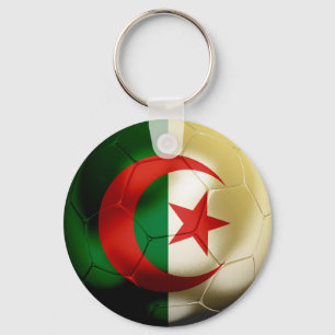 Algeria Football Key Ring