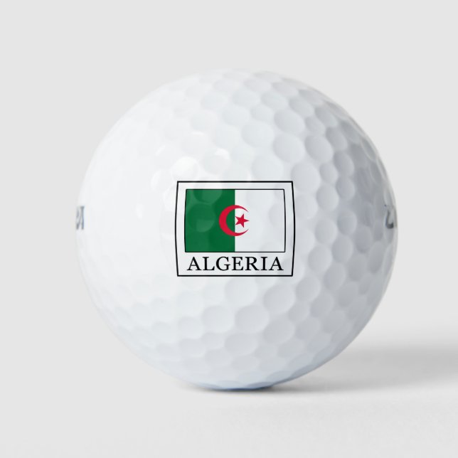Algeria Golf Balls (Front)
