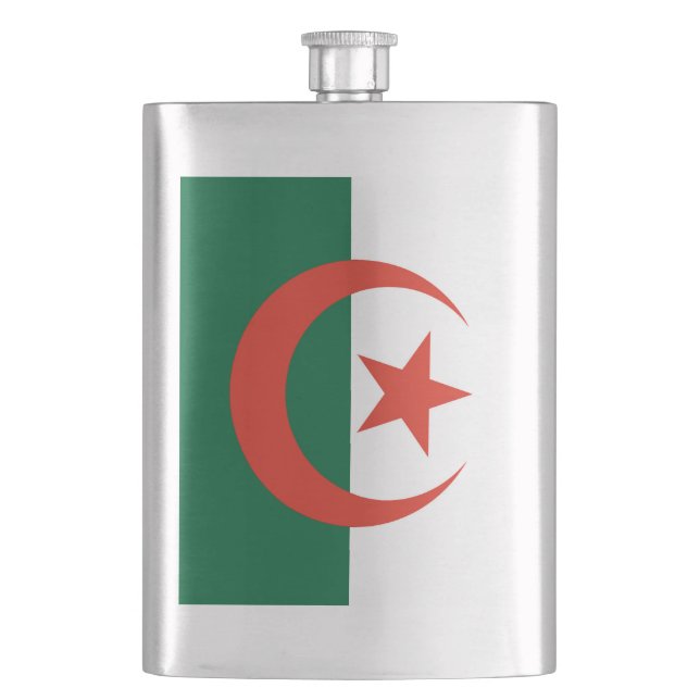 Algeria Hip Flask (Front)
