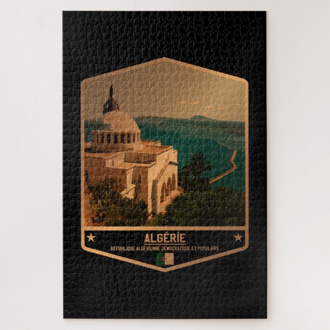 Algeria Jigsaw Puzzle (Vertical)