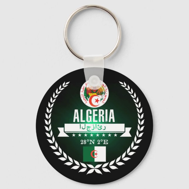 Algeria Key Ring (Front)
