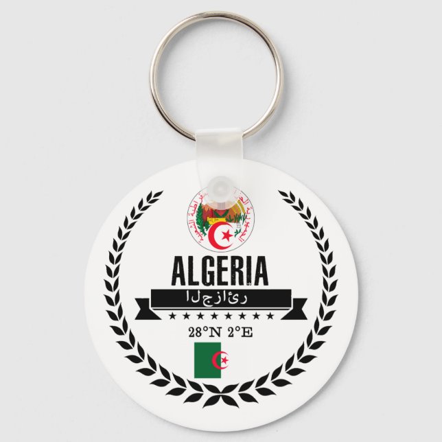 Algeria Key Ring (Front)