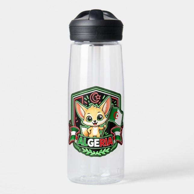 Algeria Kids Water Bottle (Front)