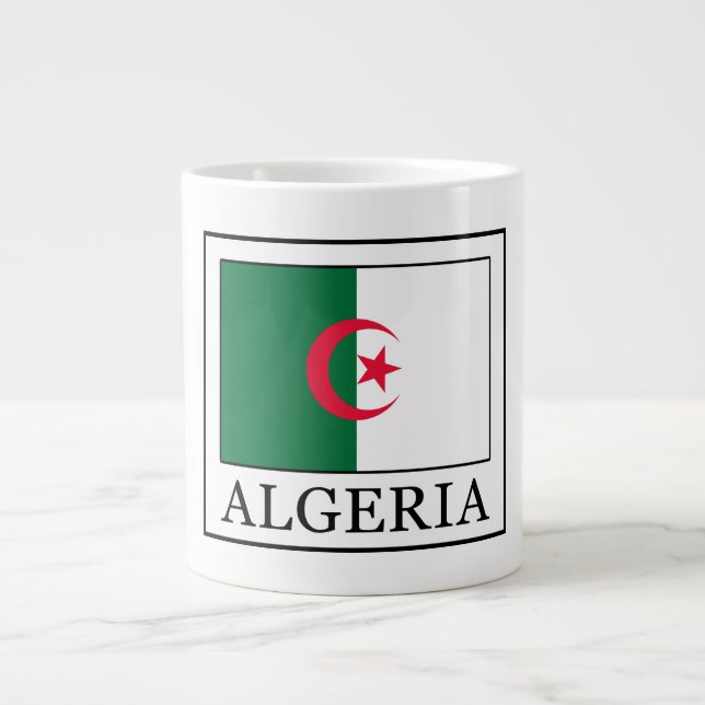 Algeria Large Coffee Mug (Front)