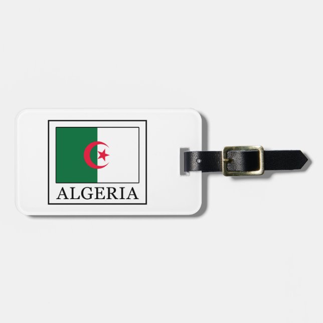 Algeria Luggage Tag (Front Horizontal)