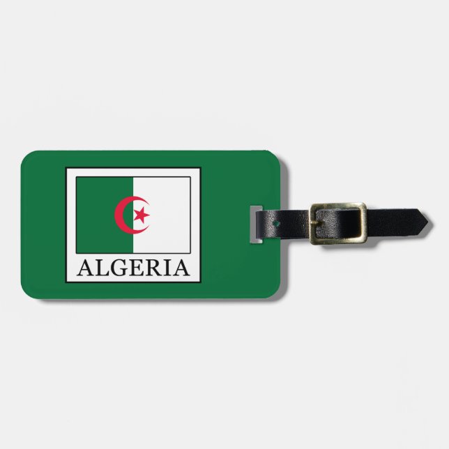 Algeria Luggage Tag (Front Horizontal)