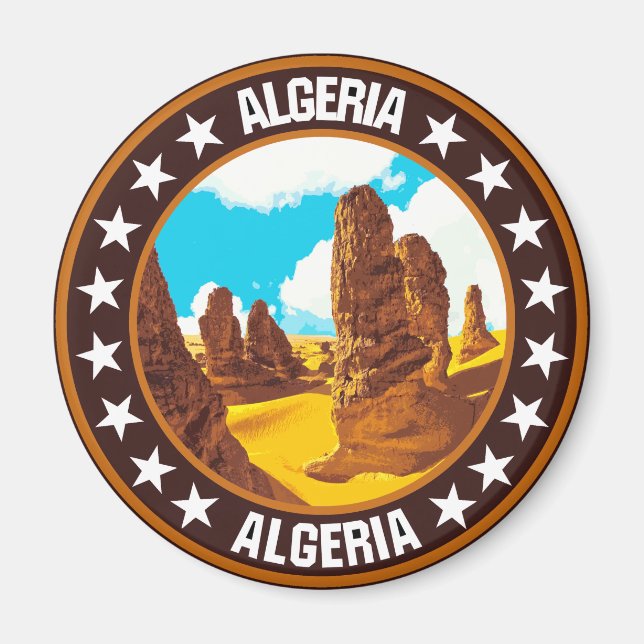Algeria                                            magnet (Front)