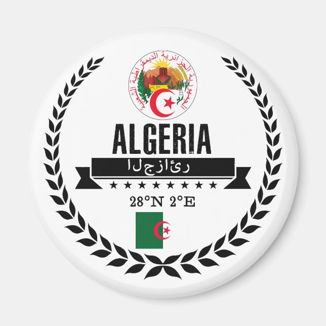 Algeria Magnet (Front)