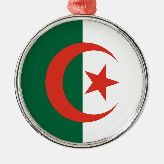 Algeria Metal Tree Decoration (Front)