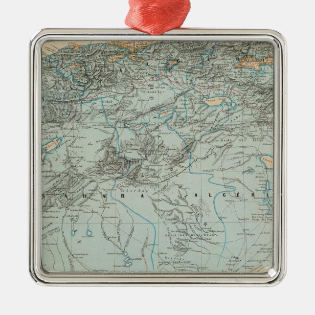 Algeria Metal Tree Decoration (Front)