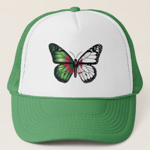 Algeria Monarque Butterfly Flag Trucker Hat