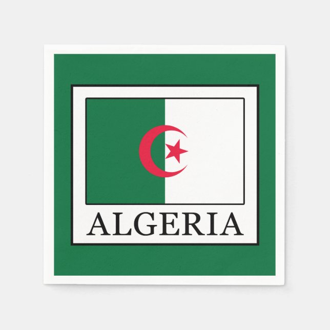 Algeria Napkin (Front)