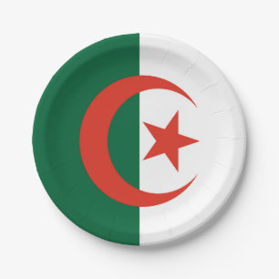 Algeria Paper Plate