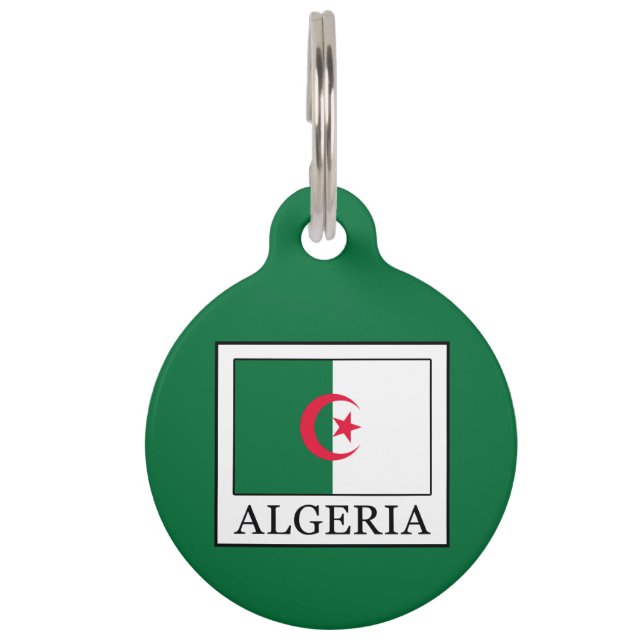 Algeria Pet Tag (Front)